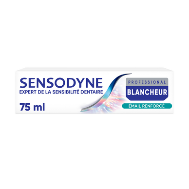 Dentifrice blancheur émail renforcé SENSODYNE 75ml