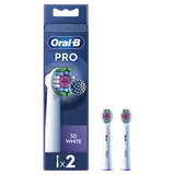 Brossettes pro 3D white pour brosses à dents ORAL-B 2unités