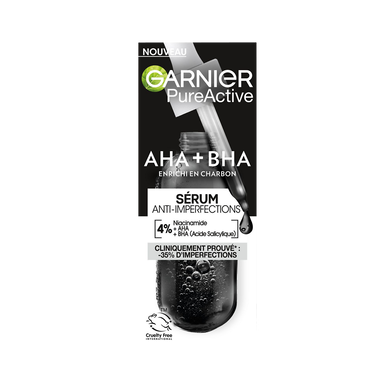 Sérum visage anti-imperfections niacinamide & charbon GARNIER - flacon30ml