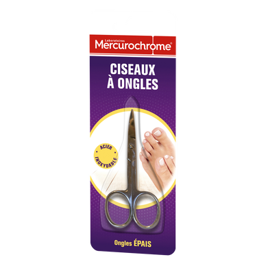Ciseaux à ongles MERCUROCHROME