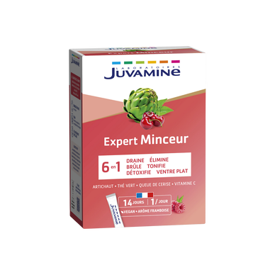 6 actions minceur JUVAMINE x14 sticks