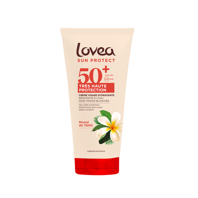 Crème solaire visage LOVEA FPS50+ 50mL