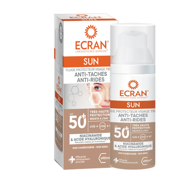 Crème visage Anti-taches teintée VITEOX SPF50+ 50ml