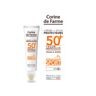 Crème stick CORINE DE FARME SPF50+ 20 mL