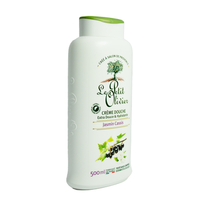 Crème douche Jasmin Cassis LE PETIT OLIVIER 500ml