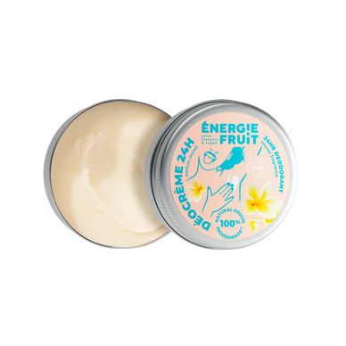 Déocrème ENERGIE FRUIT bio au parfum de monoï