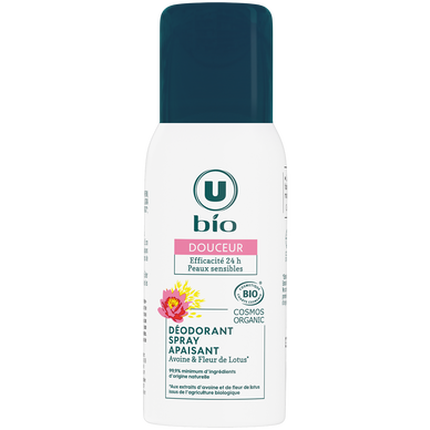 Déodorant apaisant avoine lotus spray 100ml
