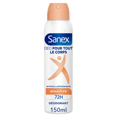 Déodorant Whole body sensitive SANEX 150ml