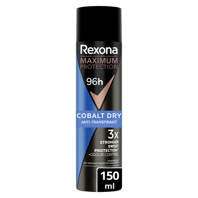 Déodorant spray REXONA men maximum protection cobalt 150ml