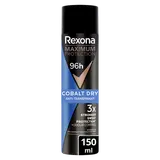 Déodorant spray anti-transpirant maximum protection cobalt REXONA MEN150ml