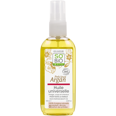 Huile universelle précieux argan bio SO'BIO 100ml