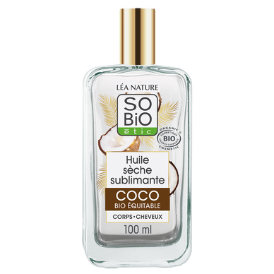 Huile Sèche Sublimante Coco Coe SO'BIO 100ml