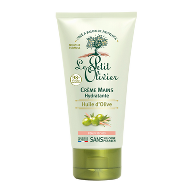 Crème hydratante pour les mains à l'huile d'olive pour les peauxsèches LE PETIT OLIVIER, tube de 75ml