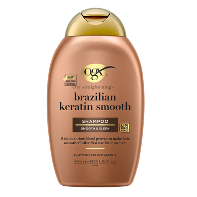 Shampooing brazilian kératin OGX 385ml