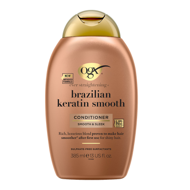 Après-shampooing brazilian kératin OGX 385ml