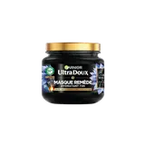 Masque remède équilibrant charbon magnétique ULTRA DOUX - pot 340ml