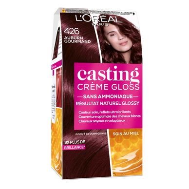 Coloration cheveux n°426 auburn casting crème gloss L'ORÉAL PARIS
