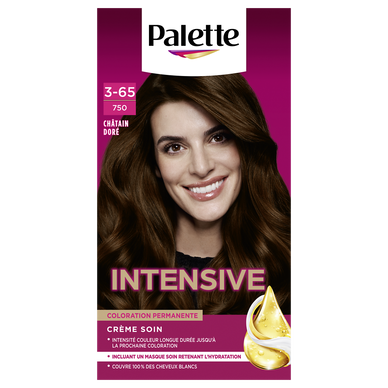 Coloration permanente 750 châtain doré SCHWARZKOPF PALETTE - 165ml