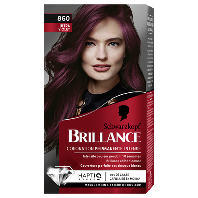 Coloration permanente 860 ultra violet SCHWARZKOPF BRILLANCE - 227ml