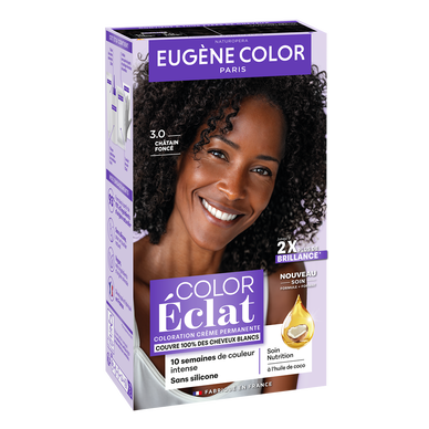 Coloration EUGENE COLOR éclat châtain foncé 3.0
