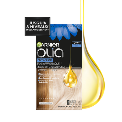 Crème de décoloration permanente sans ammoniaque olia GARNIER - 100ml