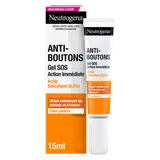 Gel SOS NEUTROGENA peaux acnéiques 0,5% acide salicilique 15ml