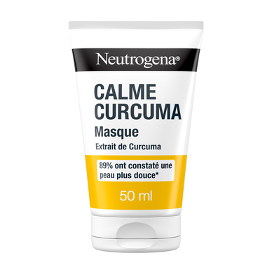 Masque visage purifiant peaux acnéiques calme curcuma NEUTROGENA - tube 50 ml
