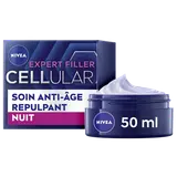 Soin anti-âge nuit cellular expert filler NIVEA 50ml
