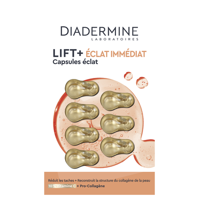 Soin tenseur Coup d'Eclat Immédiat Lift+ DIADERMINE, 7 unidoses