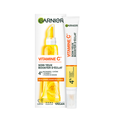 Soin yeux booster d'éclat à la vitamine c skinactive GARNIER - flacon15ml