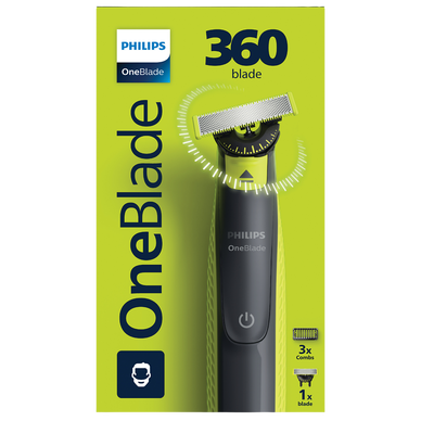 Rasoir ONE BLADE Hybrid FBOX Face 360 PHILIPS QP2724/23