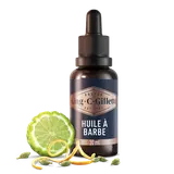 Huile à barbe KING C.GILLETTE flacon de 30 ml