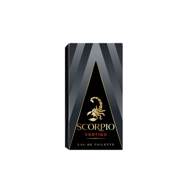 Eau de toilette Homme Vertigo gris SCORPIO, Vaporisateur  75ml