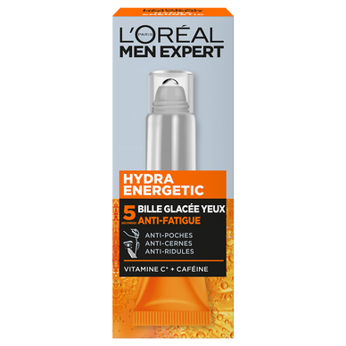 Soin yeux anti-fatigue glacée hydra energetic MEN EXPERT - bille 10ml