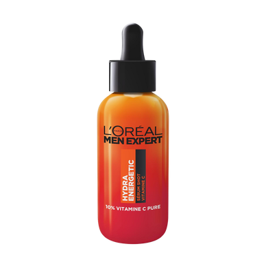 Sérum shot de vitamine c tous types de peaux MEN EXPERT - pipette 30ml