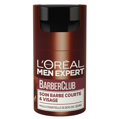 Soin barbe courte et visage barber club MEN EXPERT - tube 50ml