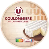 Coulommiers au lait pasteurisé  23%MG, 350g