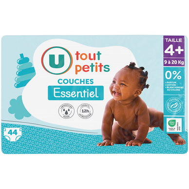 Couches T4+ essentiel - 9/20kg - x44