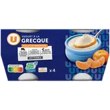 Yaourt à la Grecque sur lit de mandarine - 4x150g