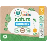 Couches Taille 3 - 4/9kg - x34