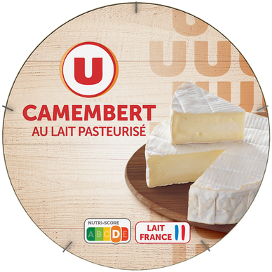 Camembert pasteurisé  21%mg, 250g