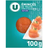 Emincés de truite fumée U 100g