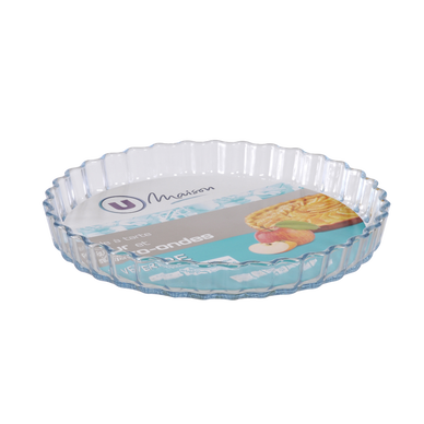 Moule À Tarte Verre Four Et Micro-Ondes - 27cm