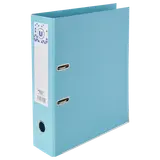 Classeur à levier turquoise dos 80mm