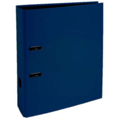 Classeur à levier bleu foncé dos 80mm