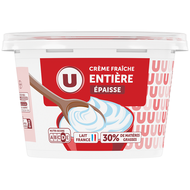 Crème fraîche épaisse 30%MG - 450g