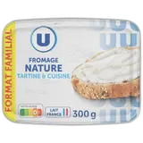 Fromage nature au lait pasteurisé  21,5% de MG, 300g