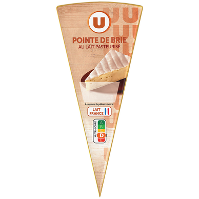 Pointe de Brie au lait pasteurisée,  30%MG, 200g