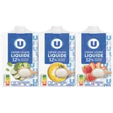 Crème légère liquide stérilisée T, 12%mg, 3x20cl