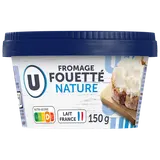 Fromage fouette au lait nature pasteurisé 24%MG 150g